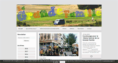 Desktop Screenshot of lagrandefamille.org